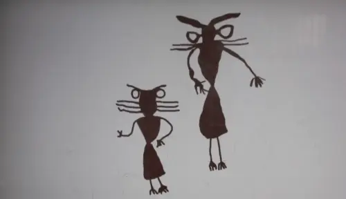 PIN-238a-Los-organosAldea-Quemada-Jaen-Grandes-ojos-y-cuerpos-triangulares