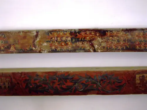 ART.175-Tirantes-del-artesonado-mudejar-de-la-primitiva-iglesia-de-Santa-Maria-Chinchilla