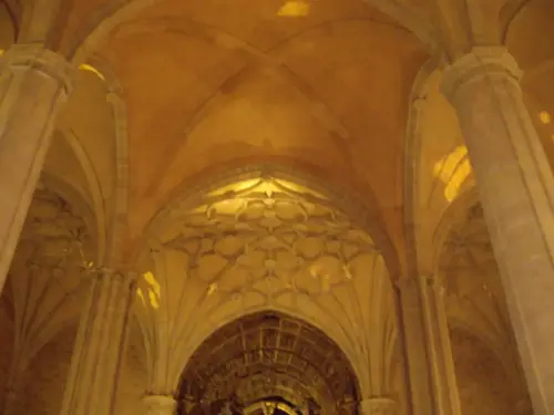 ART.275-San-Blas-Villarrobledo-Gotico-s.XV .-Iglesia-De-salon-Jallenkirchen