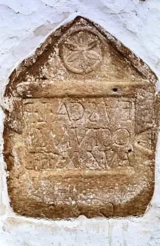 ARQUE.-463-Romanizacion-Estela-funeraria