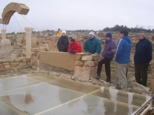 ARQUE.-516-Visigodo-Basilica-del-Tolmo-de-Minateda-Hellin-Baptisterio