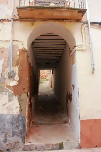 ARQUE.-681-Trazado-urbano-Alcaraz-Siglo-XII