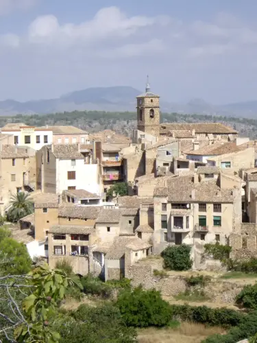 ARQUE.-684-Trazado-urbano-Letur.Siglo-XII-Trazado-urbanistico-de-Letur.Siglo-XII