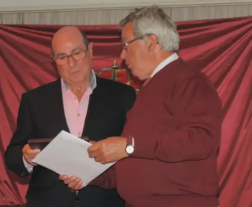 Ángel Ñacle García -Albacetense Distinguido | Entrega de diploma