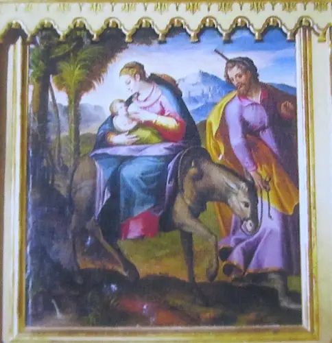 Siglo-XVI-XVII-Oleo-del-retablo-de-la-Huida-a-Egipto-Anonimo-toledano-Seminario-DiocesanoAlbacete