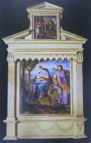 Siglo-XVI-XVII-Retablo-de-la-Huida-a-Egipto-Anonimo-toledano-Seminario-DiocesanoAlbacete