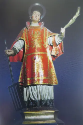 Siglo-XVIII-San-Lorenzo-Martir-Roque-Lopez-Monasterio-de-Franciscanas-de-Santa-Magdalena-Alcaraz