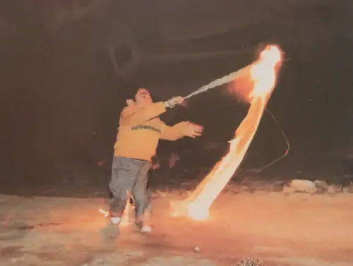 FIEST.TRAD.099-El-fuego-Alcala-del-Jucar-Hachos-y-teas